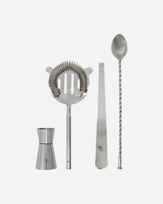 Set cocktail, Finition argentée