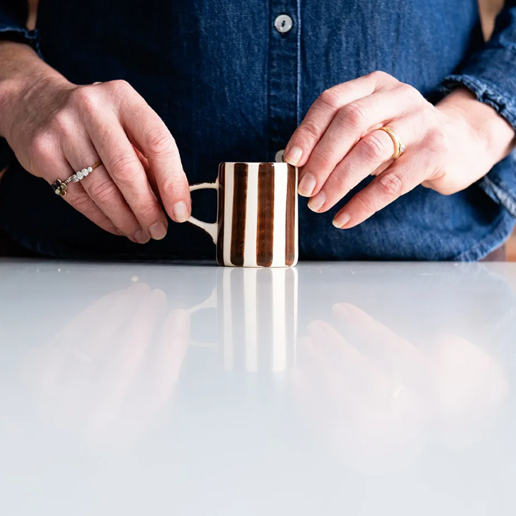 Tasse à expresso rayée Candy Stripe - L'essentiel