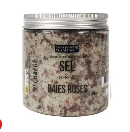 Sel aux baies roses - Moulin et recharge