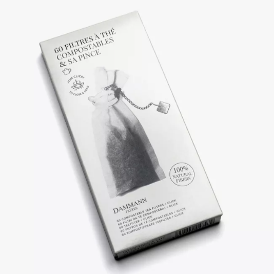 Boite de 60 filtres pour théière - L'essentiel