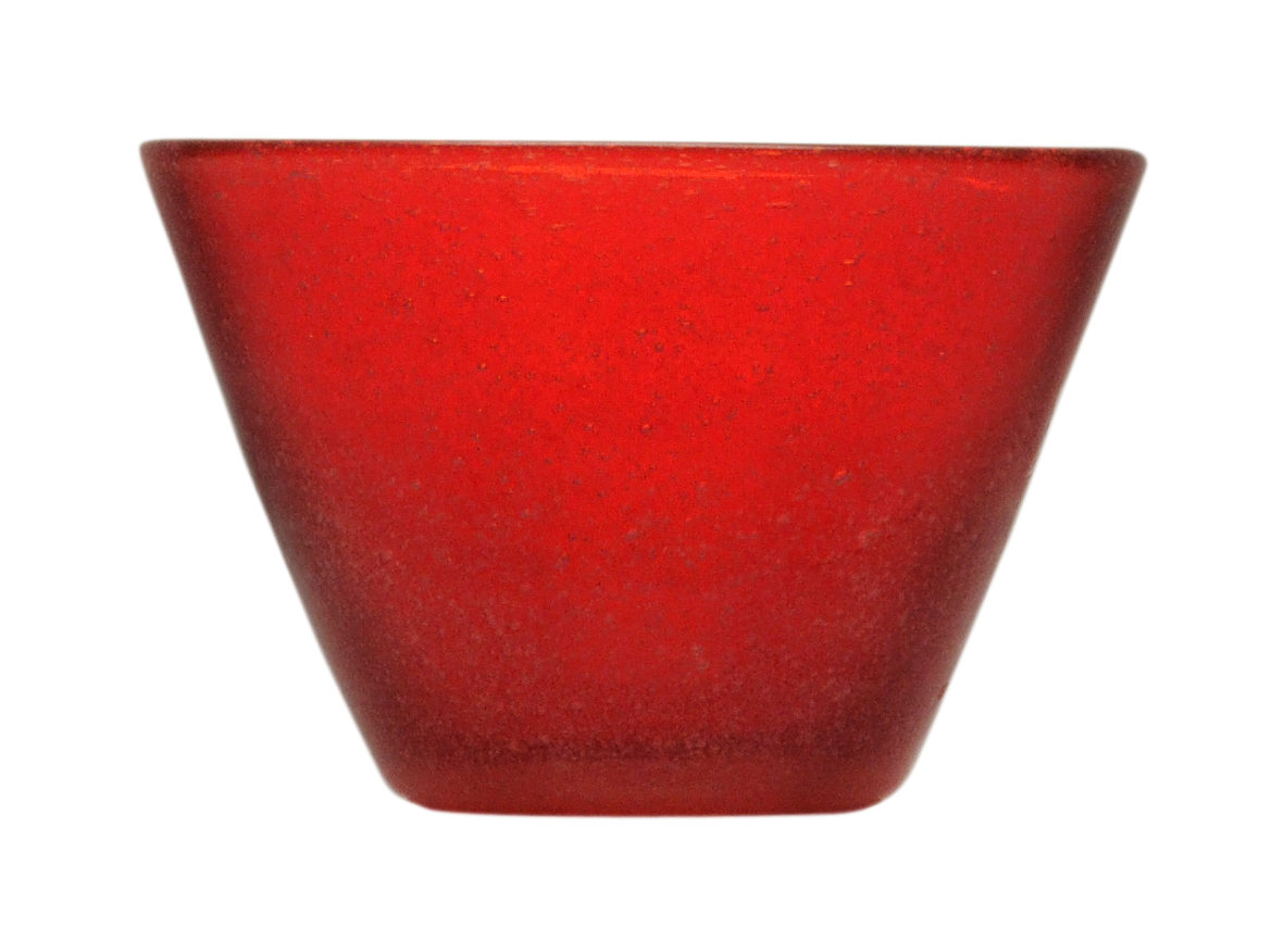 Saladier bulles en verre
