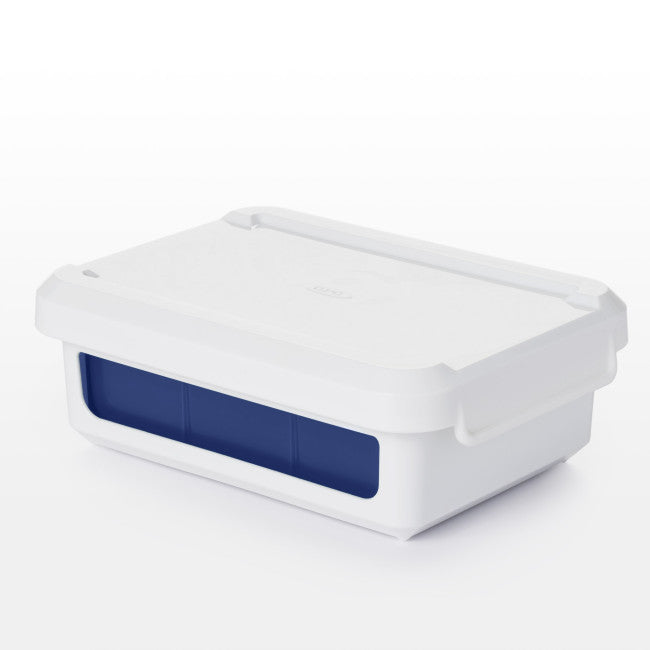 Bac à glaçons XL en silicone avec couvercle