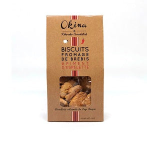 Apéritif Biscuits apéritif au fromage de Brebis & Piment - L'essentiel