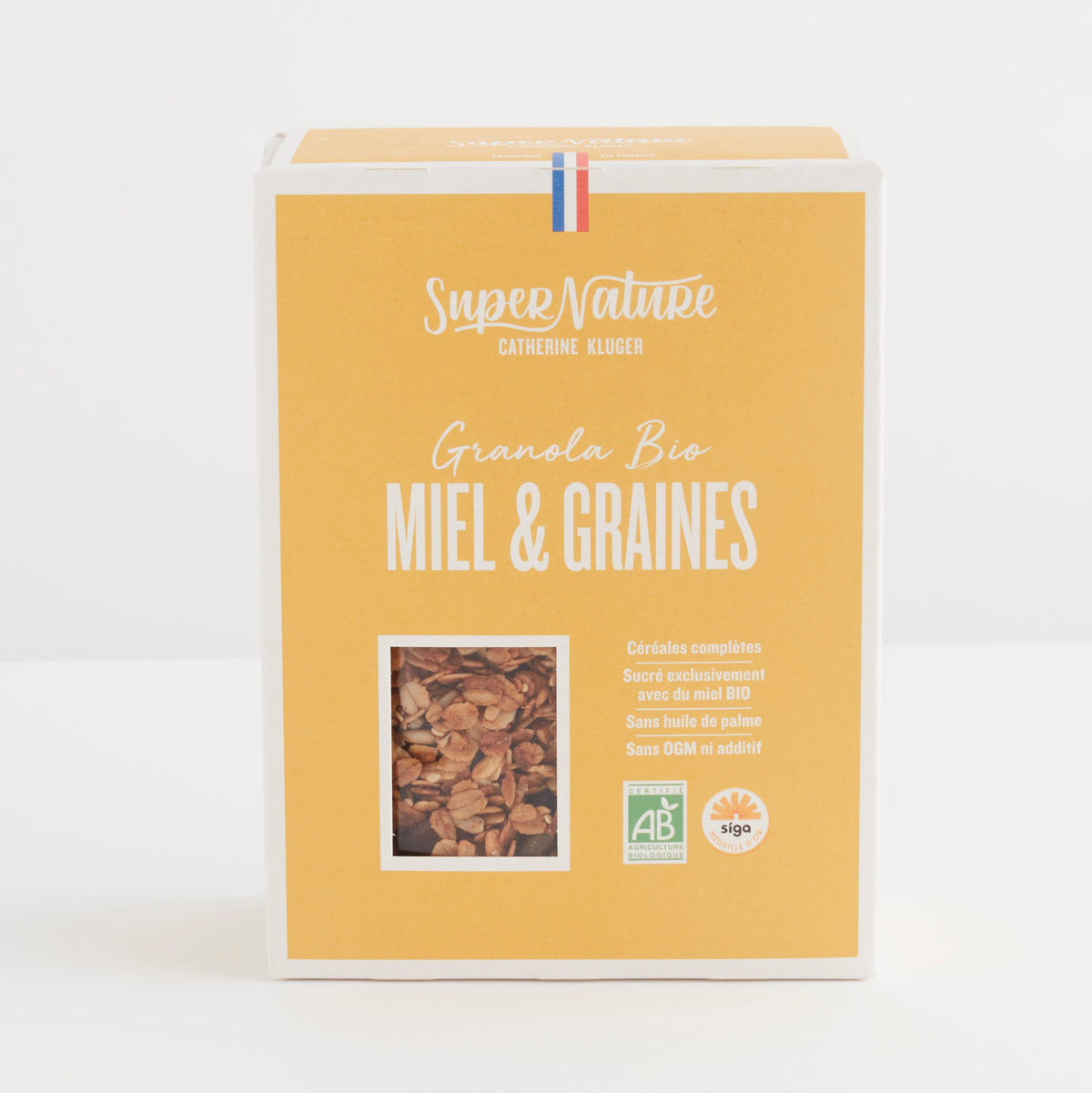 Granola BIO Miel et Graines