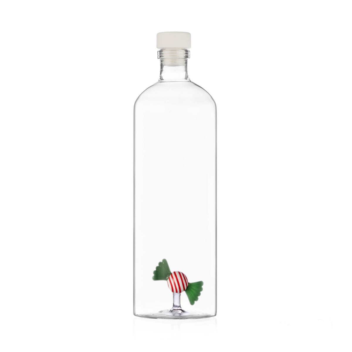 Bouteille en verre Bonbon vert et rouge – Collection Sweet and Candy