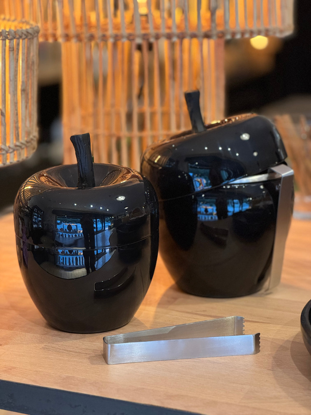 Seau à glaçons Apple Ice noir - L'essentiel