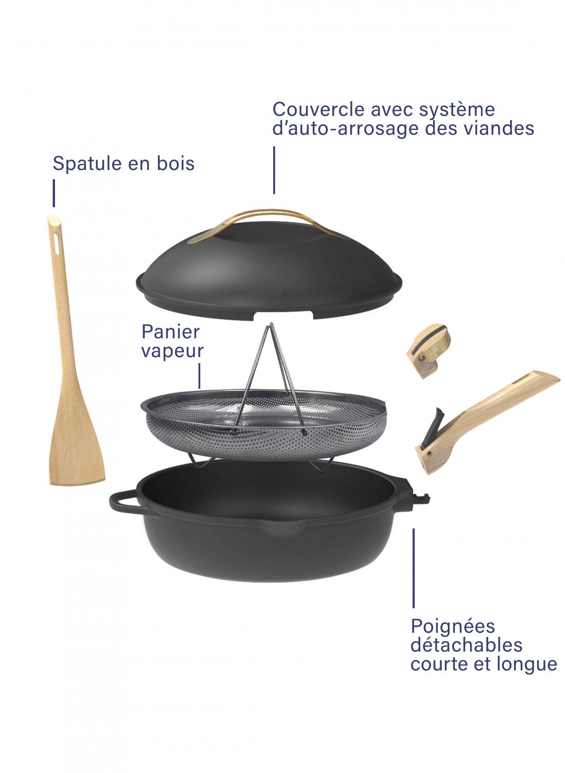 La fabuleuse  Poêle 28 cm - L'essentiel