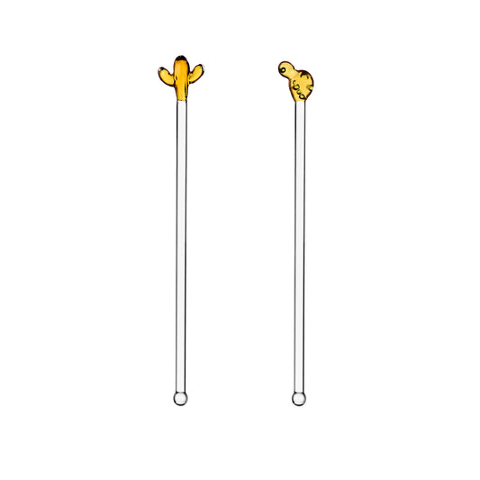 Touilleurs / mixers avec cactus (3 modèles)