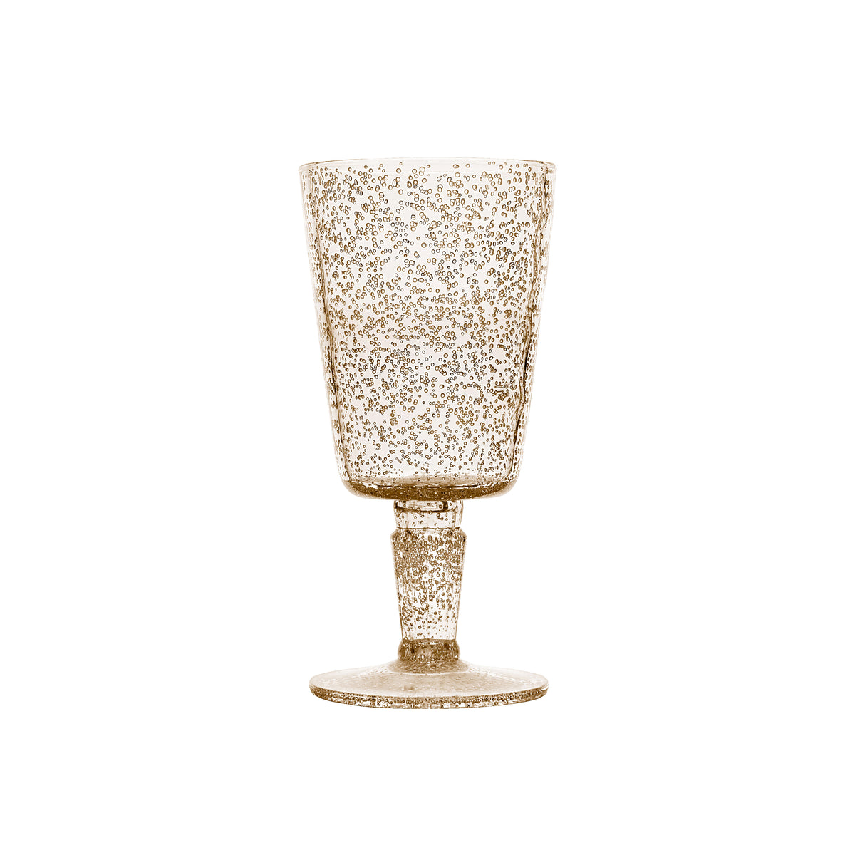 Verre à pied bulles incassable