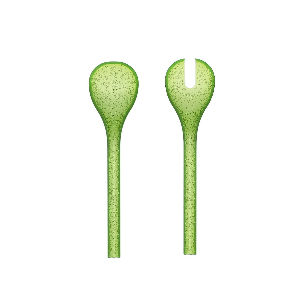 Couverts à salade "bulles" incassables