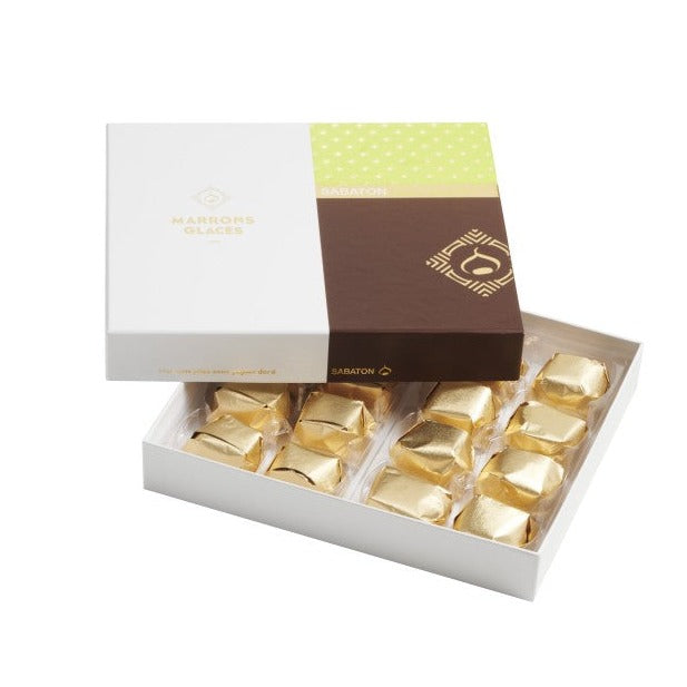 Boite confiseur de 16 marrons glacés - L'essentiel