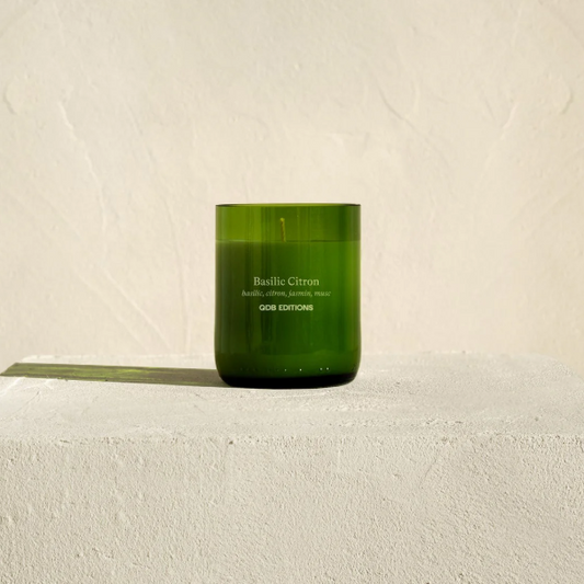 Bougie parfumée Basilic Citron