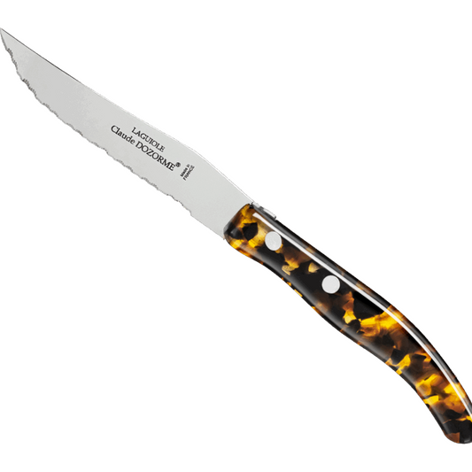 Couteaux à steak "Gamme Berlingot" écaille