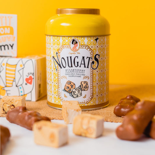 Assortiments Nougats – Boîte métallique 170 g