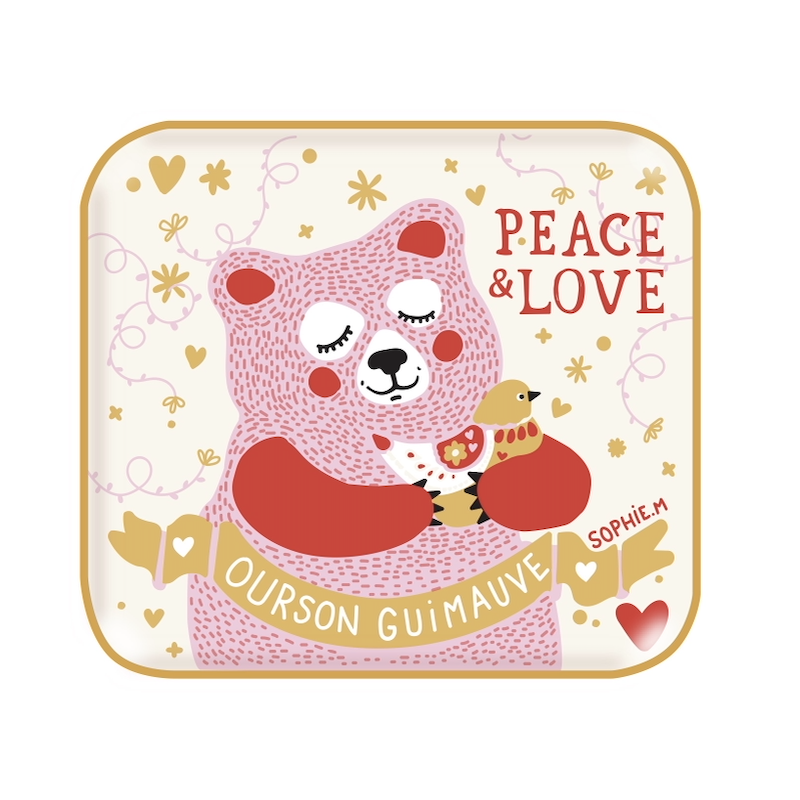 Peace & Love – Mini Moi Ourson Guimauve – 34 g