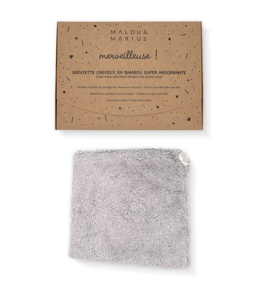 Serviette absorbante pour cheveux