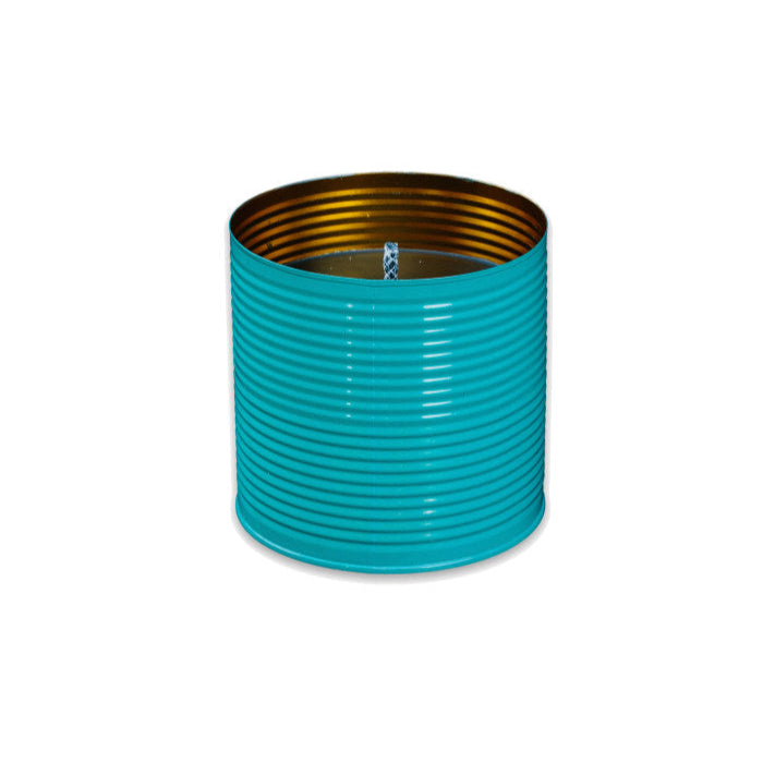 Bougie d’extérieur en métal coloré – 90h