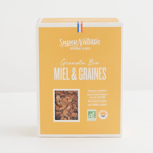Granola BIO Miel et Graines
