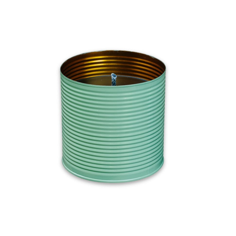 Bougie d’extérieur en métal coloré – 90h