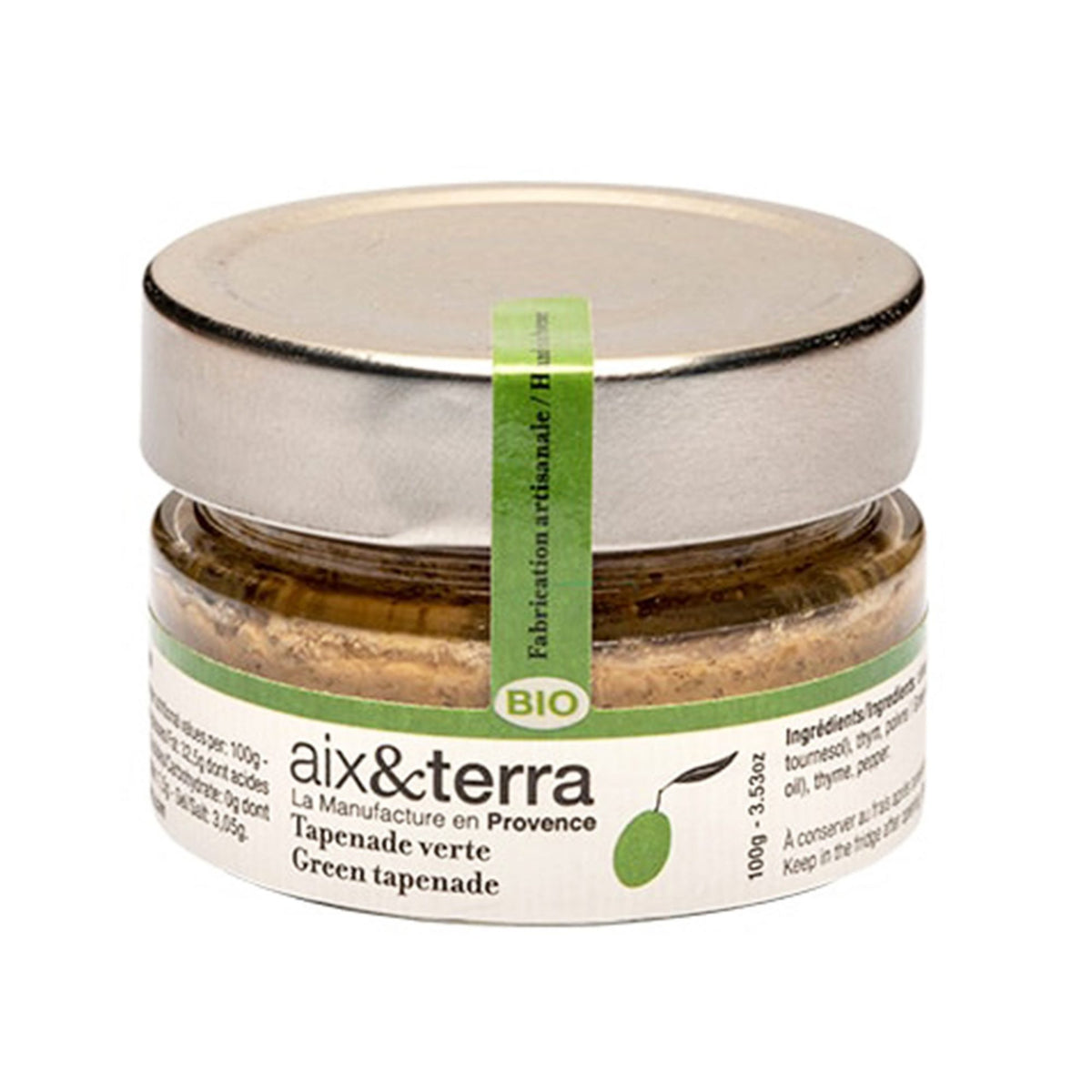 Tapenade verte BIO