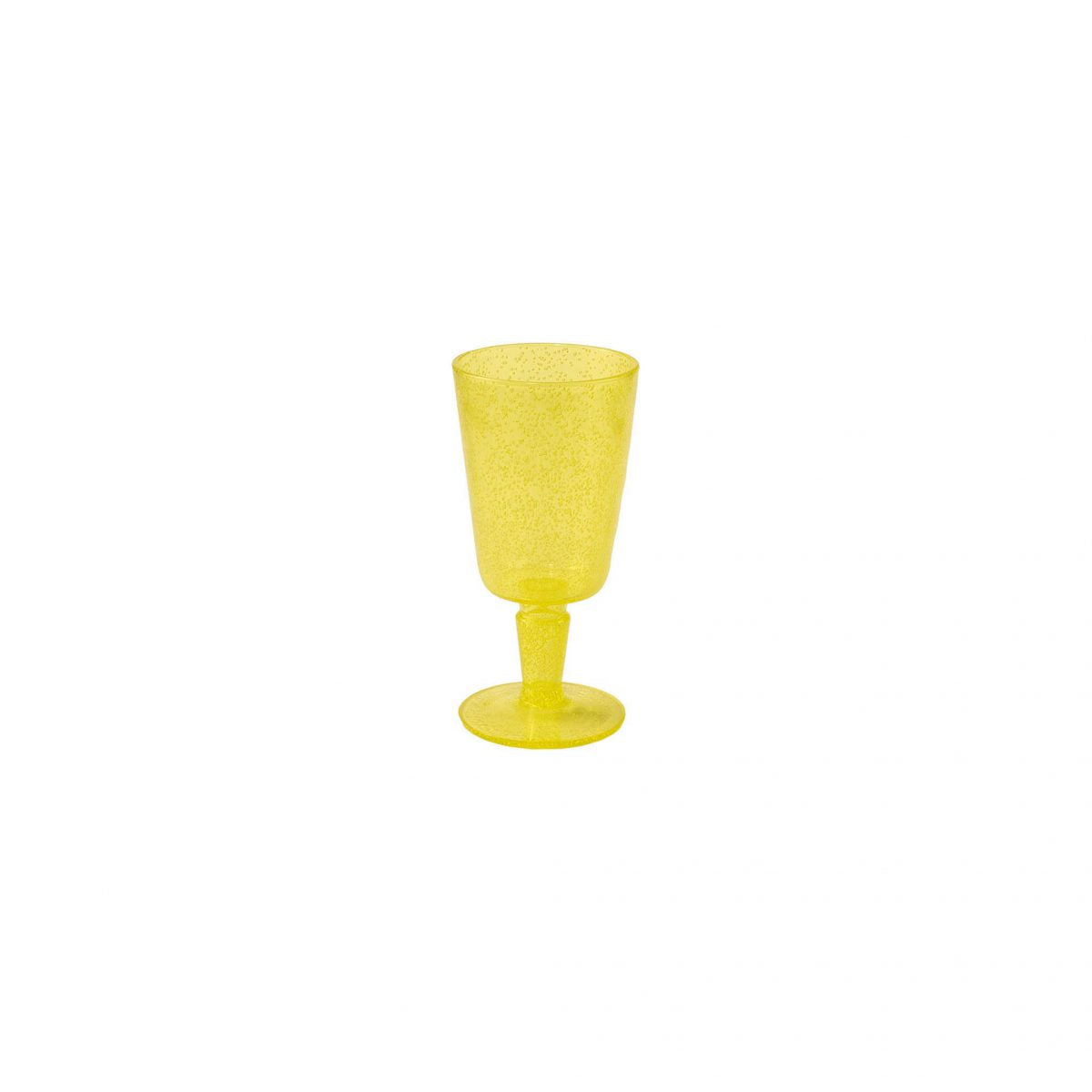 Verre à pied bulles incassable